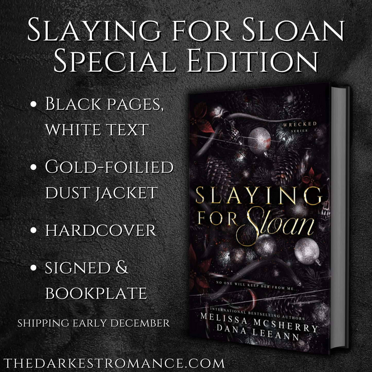 DAMAGED/IMPERFECT Slaying for Sloan DARK EDITION